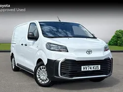 Icy white Used 2024 Toyota Proace Van | £20,750 (A bit pricey)