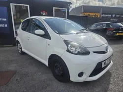 White Used 2013 Toyota Aygo Hatchback | £1,995 (Fair price)