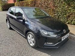 Black Used 2017 VW Polo Edition Hatchback | £8,595 (Fair price)