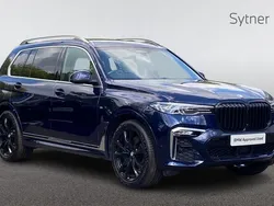 Blue Used 2022 BMW X7 M Sport SUV | £52,500 (Good price)