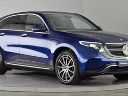 Blue Used 2020 Mercedes EQC400 AMG line SUV | £20,750 (Good price)
