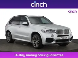 Silver Used 2016 BMW X5 M Sport SUV | £22,499 (Fair price)