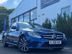 Blue Used 2019 Mercedes C200 SE Sedan | £11,995 (Super price)