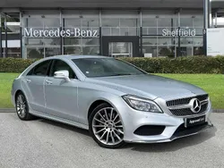 Silver Used 2018 Mercedes CLS350 AMG Line Premium Coupe | £21,685