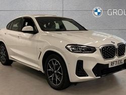 White Used 2022 BMW X4 M Sport SUV | £34,450 (Good price)