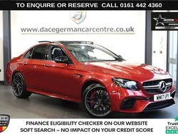 Red Used 2017 Mercedes E63 AMG Premium Sedan | £36,994