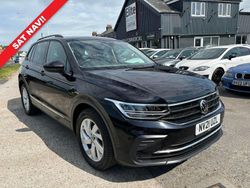 Black Used 2021 VW Tiguan Life SUV | £16,995 (Fair price)