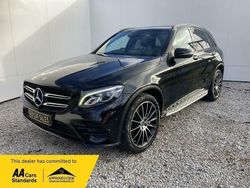 Black Used 2017 Mercedes GLC350 AMG line Estate | £14,995 (A bit pricey)