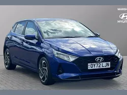 Blue Used 2022 Hyundai i20 Premium Hatchback | £12,627 (Fair price)