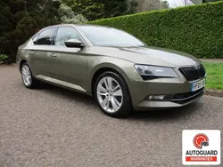 Green Used 2015 Skoda Superb SE L Executive Hatchback | £9,450 (A bit pricey)