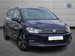 Blue Used 2022 VW Touran SEL MPV | £22,980 (Fair price)