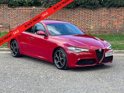Red Used 2022 Alfa Romeo Giulia Veloce Sedan | £28,399 (Fair price)