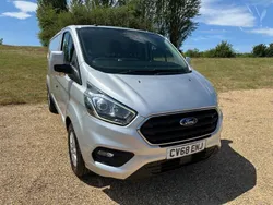 Silver Used 2018 Ford Transit Custom Limited Van | £15,975 (Expensive)