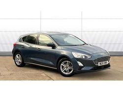 Blue Used 2019 Ford Focus Zetec Hatchback | £11,495 (Fair price)