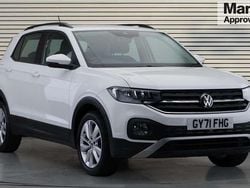 White Used 2021 VW T-Cross SE SUV | £14,385 (Fair price)