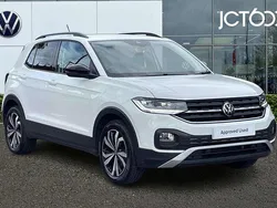 White Used 2022 VW T-Cross Black Edition SUV | £18,230 (Fair price)