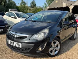 Black Used 2012 Vauxhall Corsa Hatchback | £2,999 (Good price)