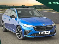 Blue New 2025 Skoda Scala Monte Carlo Hatchback | £25,495 (Fair price)