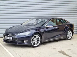 Blue Used 2015 Tesla Model S Sedan | £21,995