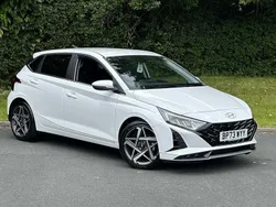White Used 2024 Hyundai i20 Premium Hatchback | £17,495 (A bit pricey)