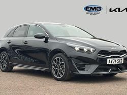 Phantom black Used 2024 Kia Ceed GT GT-Line Hatchback | £20,195 (Fair price)