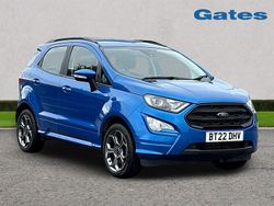 Blue Used 2022 Ford Ecosport ST-Line SUV | £11,999 (Fair price)