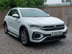 White Used 2022 VW T-Roc R-line SUV | £25,498 (Fair price)