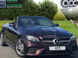 Red Used 2018 Mercedes E220 AMG Line Premium Cabriolet | £19,950 (Good price)