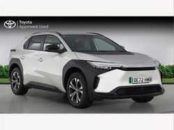 Silver Used 2022 Toyota bZ4X SUV | £20,981 (Good price)