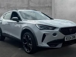 Metallic glacial white Used 2024 Cupra Formentor SUV | £26,090 (Fair price)