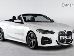 White Used 2023 BMW 420 M Sport Cabriolet | £36,000 (A bit pricey)