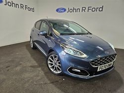Blue Used 2020 Ford Fiesta Vignale Hatchback | £12,899 (A bit pricey)