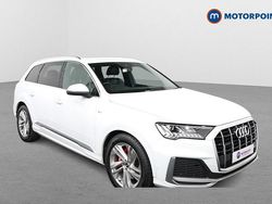 White Used 2022 Audi Q7 S-Line SUV | £39,649 (Good price)