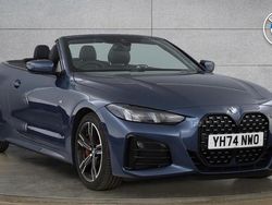 Blue Used 2024 BMW 420 M Sport Cabriolet | £42,880 (Expensive)