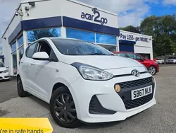 White Used 2017 Hyundai i10 SE Hatchback | £6,198 (Fair price)