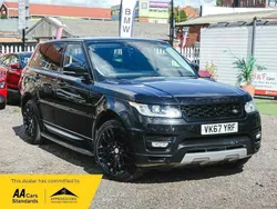 Black Used 2017 Land Rover Range Rover Sport HSE SUV | £20,450 (Fair price)