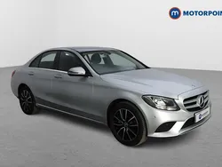 Silver Used 2020 Mercedes C200 SE Sedan | £17,549 (Good price)
