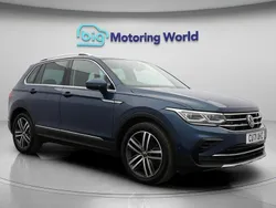 Blue Used 2021 VW Tiguan Elegance SUV | £22,500 (A bit pricey)
