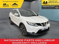 White Used 2015 Nissan Qashqai S SUV | £8,795 (Fair price)
