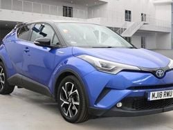 Blue Used 2018 Toyota C-HR SUV | £15,299 (Fair price)