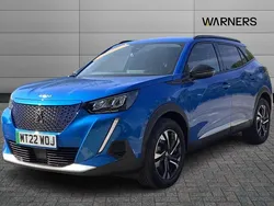 Blue Used 2022 Peugeot e-2008 Allure Premium SUV | £13,995 (Good price)