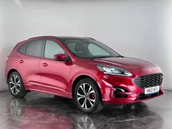 Red Used 2021 Ford Kuga ST-Line X SUV | £16,600 (Fair price)