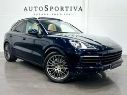 Blue Used 2022 Porsche Cayenne Platinum Edition SUV | £62,990 (Fair price)