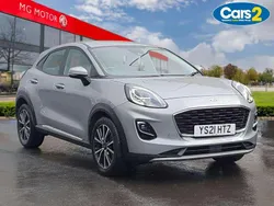Silver Used 2021 Ford Puma Gen-E Titanium SUV | £12,295 (Good price)