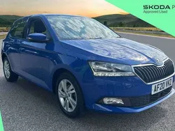 Blue Used 2020 Skoda Fabia SE Hatchback | £9,695 (Good price)