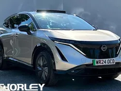 Silver Used 2024 Nissan Ariya Evolve SUV | £30,951 (Good price)