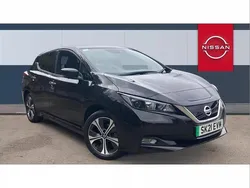 Black Used 2021 Nissan Leaf N-Connecta Hatchback | £11,618 (Fair price)