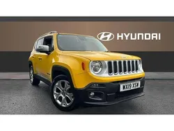Yellow Used 2019 Jeep Renegade Limited SUV | £11,040 (Fair price)