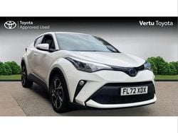 White Used 2022 Toyota C-HR Design SUV | £19,578 (Good price)