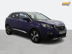 Blue Used 2020 Peugeot 3008 Allure Hatchback | £13,695 (Fair price)